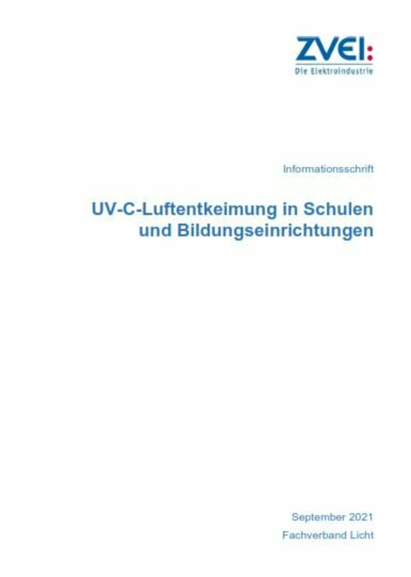 UV C Luftentkeimung In Schulen Und Bildungseinrichtungen